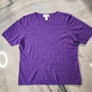 Sutton Studio Exclusive Lavender Cashmere Sweater for Bloomingdale's